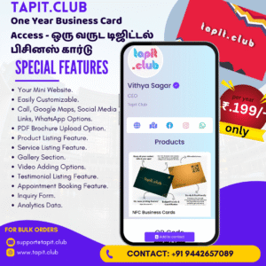 Digital Business Card — Mini Website & Smart Contact Profile | Tapit.Club